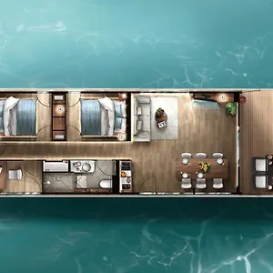 Botel Hausboote Am Lankenauer Hoeft 